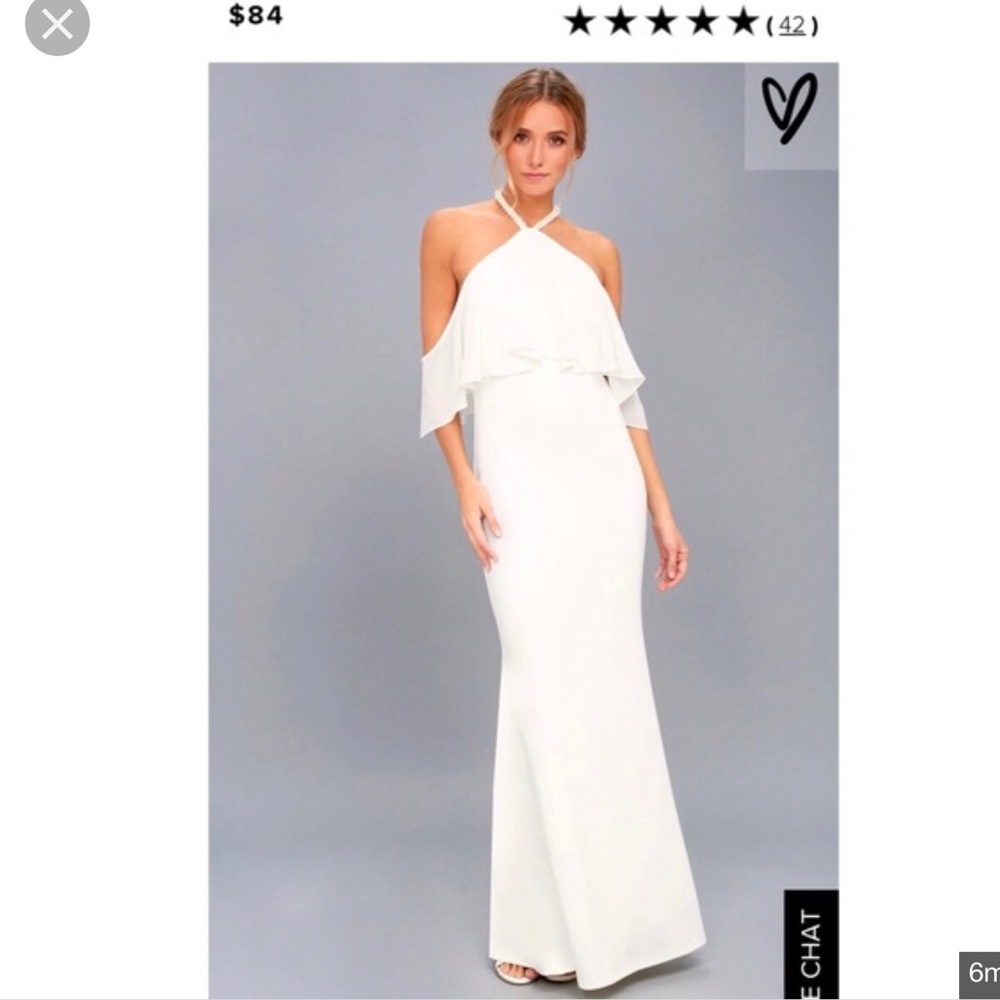 Pearl White Dress